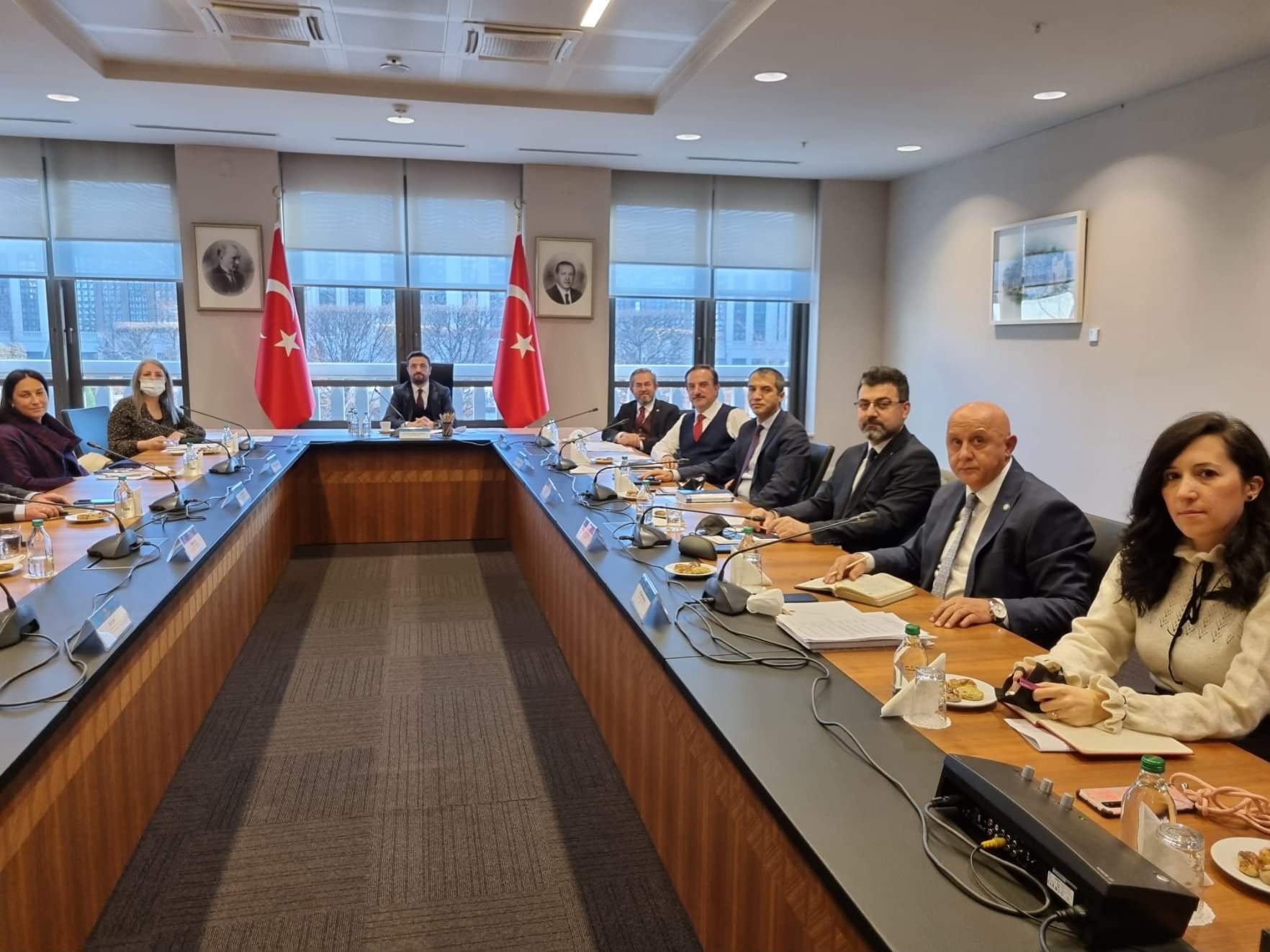 CUMHURBAŞKANLIĞI SAĞLIK VE GIDA POLİTİKALARI KURULU ÜYELERİ İLE BİR ARAYA GELDİK